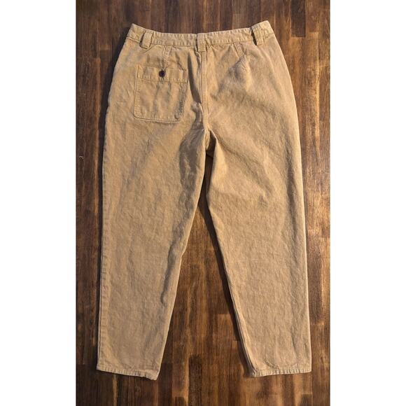 Poetry Women’s 12 34 x 28 Pants Hemp Organic Cotton Tapered Leg High Rise - Picture 4 of 13